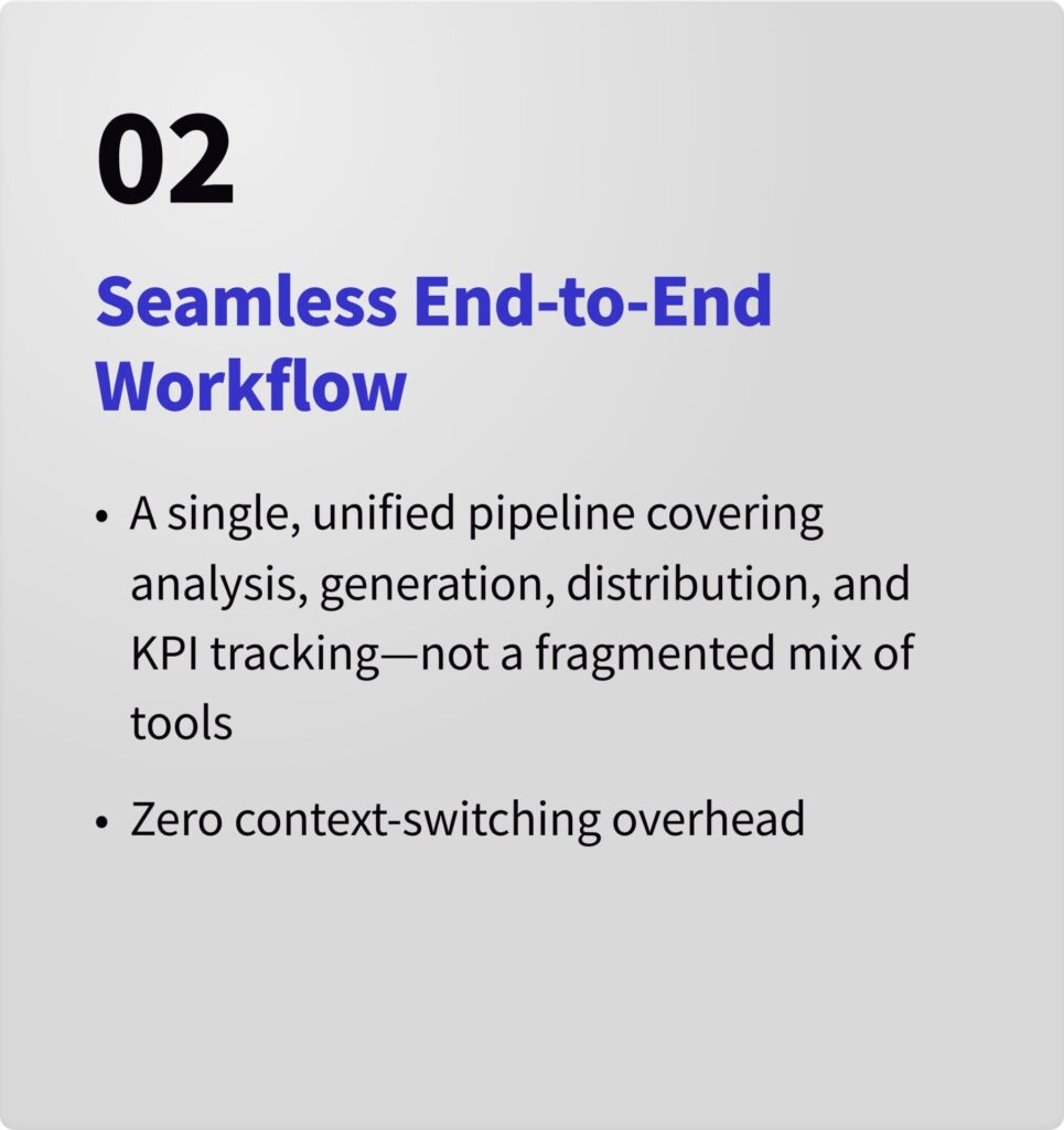02 Seamless End-to-End Workflow